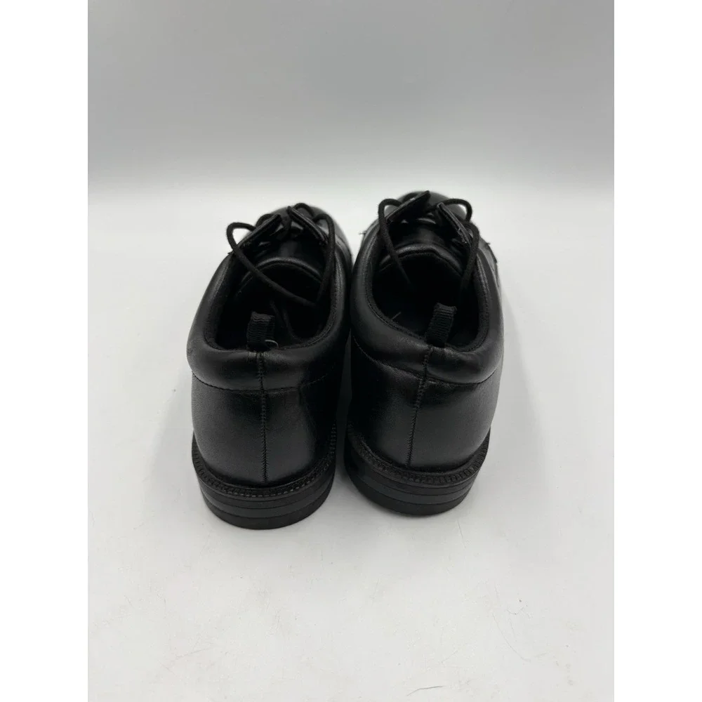 Wonder Nation Black Faux Leather Lace-Up Derby Dress Men's/Men's Youth Shoe US 5